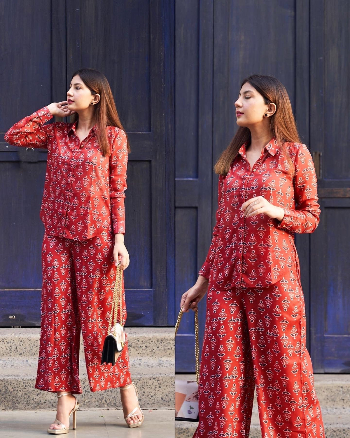 Color Block Coord Set