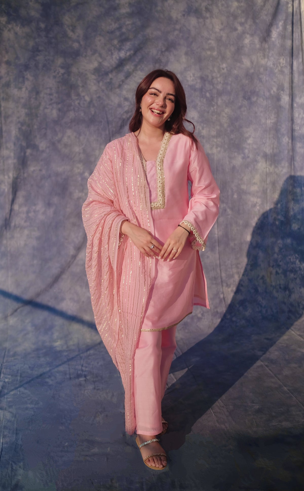 Soft Pink Suit Set