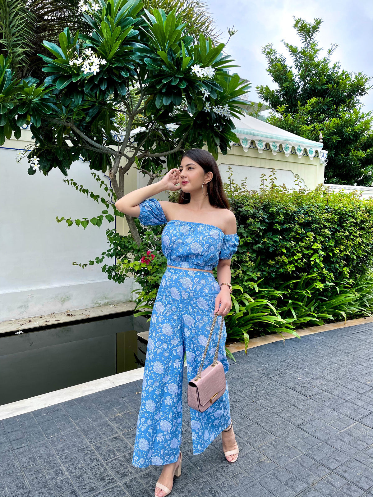 Summer Block Print Coord Set