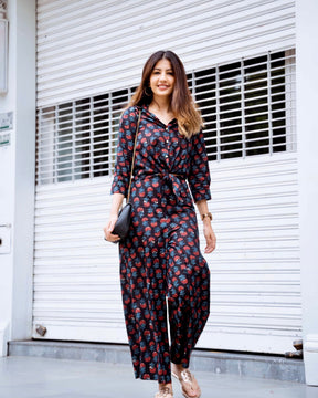 Leaflet Print Coord Set